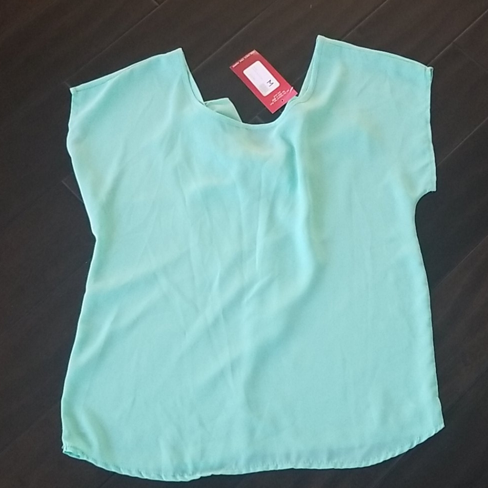 Mint blouse /  size medium